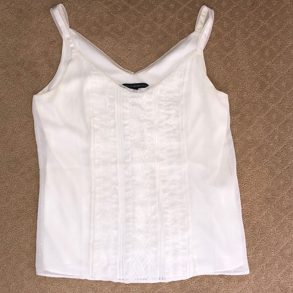 White House Black Market lace tank